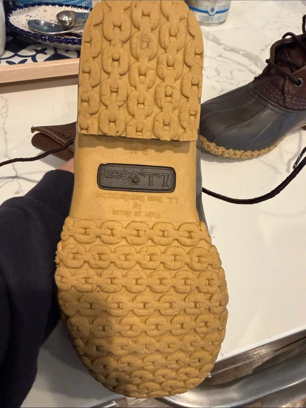LL Bean Classic Women's Duck Boots - Brown Waterproof Winter Boot